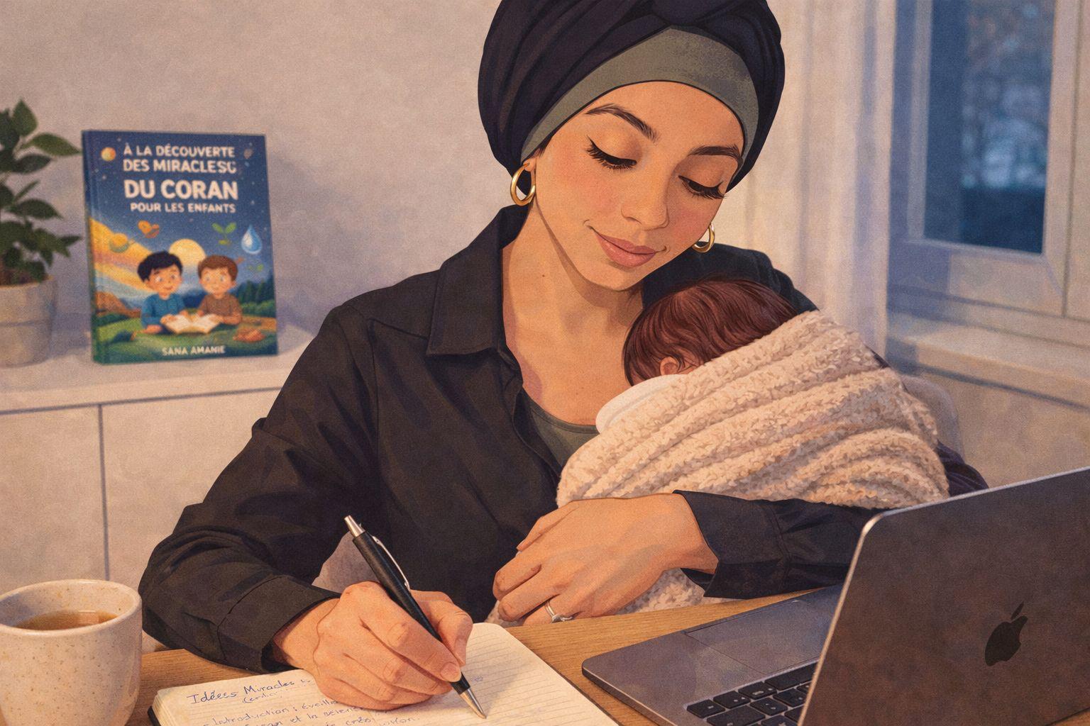 Portrait de Mayssa, fondatrice d'Al Ihsan Books
